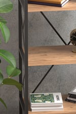 5 Katlı Kitap Rafı,Kitaplık, Çok Amaçlı Raf 2680