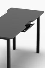 Antrasit Oyun Çalışma Masası 140 cm. Gaming Masa Ofis Masası 7140
