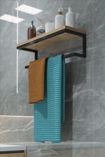 Ay Banyo Rafı , Duvar Rafı , Havlu Rafı 1002