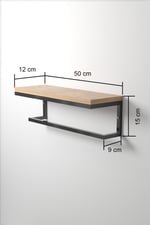 Ay Banyo Rafı , Duvar Rafı , Havlu Rafı 1002