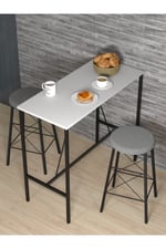 BEYAZ 100/45 CM. BAR MASASI, YEMEK MASASI