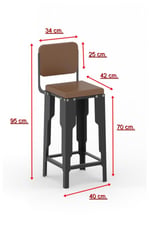 LOTUS BAR SANDALYESİ 9010