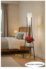 LUZ SİYAH RAFLI LAMBADER 4011