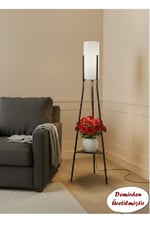 LUZ SİYAH RAFLI LAMBADER 4011