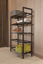 RETODESİGN 5 KATLI EKOL METAL AYAKKABILIK 1895