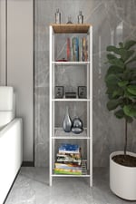 RETODESİGN BEYAZ 40 CM ÇOK AMAÇLI RAF, MUTFAK RAFI , BANYO DÜZENLEYİCİ RAF 1893B