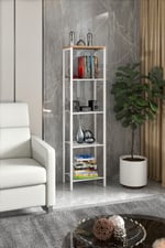 RETODESİGN BEYAZ 40 CM ÇOK AMAÇLI RAF, MUTFAK RAFI , BANYO DÜZENLEYİCİ RAF 1893B