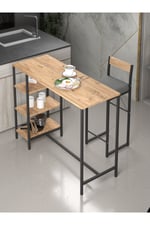 RETODESİGN RAFLI MİNDERLİ GOOD TAKIM ÇAM 2654