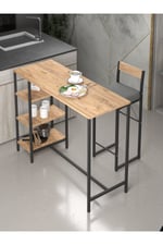RETODESİGN RAFLI MİNDERLİ GOOD TAKIM ÇAM 2654