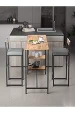 RETODESİGN RAFLI MİNDERLİ GOOD TAKIM ÇAM 2654