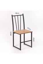 Retodesign Retohome Star Salon Ve Mutfak Sandalyesi 5251