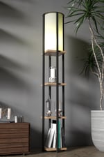 Retodesign Star Atlantik Çam Raflı Lambader 4002
