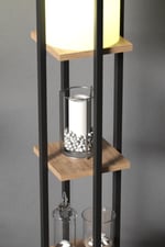 Retodesign Star Atlantik Çam Raflı Lambader 4002