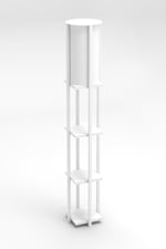 Retodesign Star Beyaz Rafli Lambader 4002