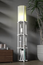Retodesign Star Beyaz Rafli Lambader 4002