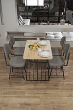 Star Yemek Masası 4 Stil Sandalyeli Takım 1265
