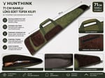 HUNTHINK 71 CM NAMLU LÜKS SÜET TÜFEK KILIFI 