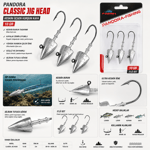 PANDORA 10 GR CLASSIC JIG HEAD KURŞUN KAFA - NY0021