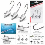 PANDORA DART JIG HEAD SİLİKON YEM İĞNESİ 3'LÜ SET - NY002