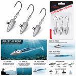 PANDORA UZUN MERMİ KAFA JIG HEAD 3'LÜ SET - SC001