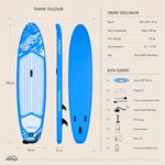 SVWILD SUP BOARD - MAVİ SV05406