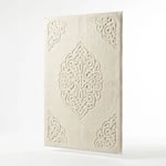 %100 Pamuk 2'li Banyo Paspas Takımı - 60x100 cm ve 50x60 cm Yüksek Emici Çiftli Banyo Seti