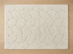 %100 Pamuk 70x120 cm Büyük Boy Banyo Paspası Yüksek Emici Paspas - Krem