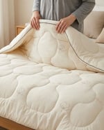 Angel Home %100 Doğal Pamuk Tek Kişilik Yorgan - 155x215 cm Kenarı Biyeli