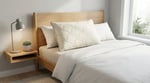 Angel Home %100 Doğal Pamuk Yastık - 50x70 cm İçi Dışı Pamuklu Organik Yastık
