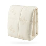 Angel Home %100 Doğal Yün Çift Kişilik Yorgan - 195x215 cm Pamuk Kumaşlı