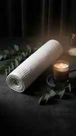 Angel Home %100 Pamuk Sık Dokuma 50x70 Beyaz Ayak Havlusu