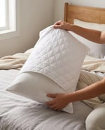 Angel Home 2'li Sıvı Geçirmez Yastık Alezi Seti - 50x70 cm Hışırdamaz Yastık Koruyucu
