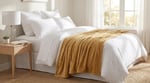 Angel Home Çift Kişilik Well-Soft Battaniye - 180x220 cm Tüy Vermez Hardal