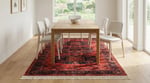 Angel Home Dijital Baskılı Deri Taban Kaymaz Halı - Makinede Yıkanabilir Hafif Modern Kilim Mira Serisi -9