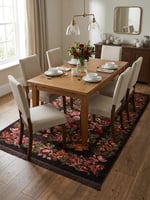Angel Home Dijital Baskılı Deri Taban Kaymaz Halı - Makinede Yıkanabilir Hafif Modern Kilim Mira Serisi - 3