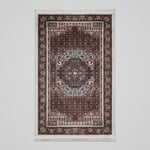 Angel Home Dijital Baskılı Deri Taban Kaymaz Halı - Makinede Yıkanabilir Hafif Modern Kilim Mira Serisi -11