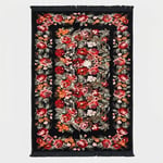 Angel Home Dijital Baskılı Deri Taban Kaymaz Halı - Makinede Yıkanabilir Hafif Modern Kilim Mira Serisi -8