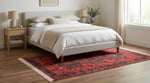 Angel Home Dijital Baskılı Deri Taban Kaymaz Halı - Makinede Yıkanabilir Hafif Modern Kilim Mira Serisi -9