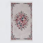 Angel Home Dijital Baskılı Deri Taban Kaymaz Halı - Makinede Yıkanabilir Hafif Modern Kilim Mira Serisi - 5