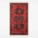 Angel Home Dijital Baskılı Deri Taban Kaymaz Halı - Makinede Yıkanabilir Hafif Modern Kilim Mira Serisi -9