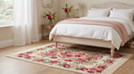 Angel Home Dijital Baskılı Deri Taban Kaymaz Halı - Makinede Yıkanabilir Hafif Modern Kilim Mira Serisi -10