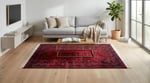 Angel Home Dijital Baskılı Deri Taban Kaymaz Halı - Makinede Yıkanabilir Hafif Modern Kilim Mira Serisi -6