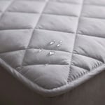 Angel Home Kapitone Nakışlı Çift Kişilik Sıvı Geçirmez Alez - 180x200 + 30 cm Fitted Yatak Koruyucu