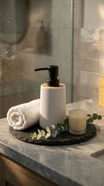 Angel Home Kırılmaz Sıvı Sabunluk - Beyaz
