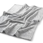 Angel Home Lüks Varak Baskılı Well-Soft Battaniye - 150x200 cm Desenli Açık Mavi