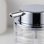 Angel Home Premium Şeffaf Dayanıklı Sıvı Sabunluk - Cam Görünümlü