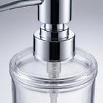Angel Home Şeffaf Lüks Sıvı Sabunluk - Banyo ve Mutfak İçin
