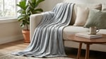 Angel Home Tek Kişilik Well-Soft Battaniye - 150x200 cm Tüy Vermez Açık Mavi