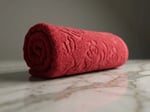 Nar Çiçeği %100 Pamuklu 50x90 cm Yumuşak Dokulu Yüz Havlusu