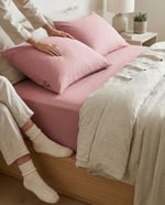 Premium %100 Pamuk Lastikli Çarşaf Takımı 180x200 + 30 cm Yatak Yüksekliği (3 Parça)